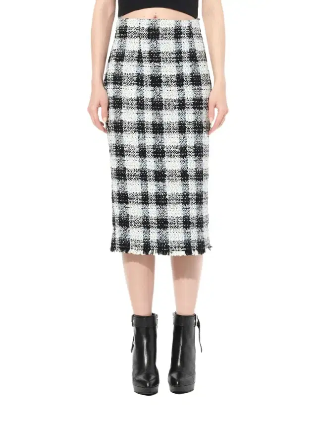 Check Tweed Skirt Check Tweed Skirt
