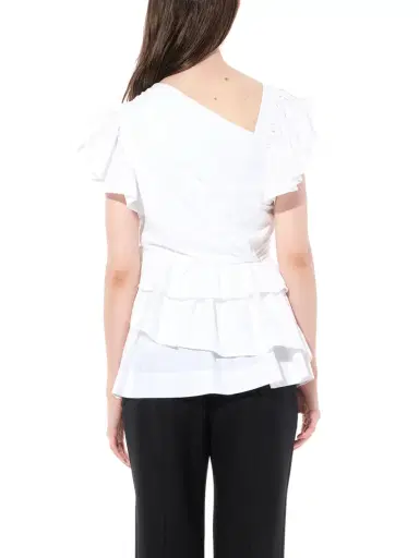 Alexander McQueen Shoulder Top | Thumbnail 6 Alexander McQueen Shoulder Top | Thumbnail 6
