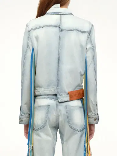 Loewe Stripe Band Denim Jacket in L Blue | Thumbnail 6 Loewe Stripe Band Denim Jacket in L Blue | Thumbnail 6