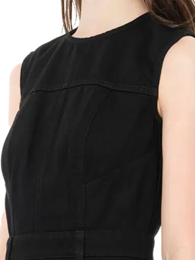 Alexander McQueen Mini Denim Dress | Thumbnail 3 Alexander McQueen Mini Denim Dress | Thumbnail 3