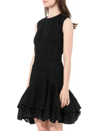 Alexander McQueen Mini Denim Dress | Thumbnail 5 Alexander McQueen Mini Denim Dress | Thumbnail 5