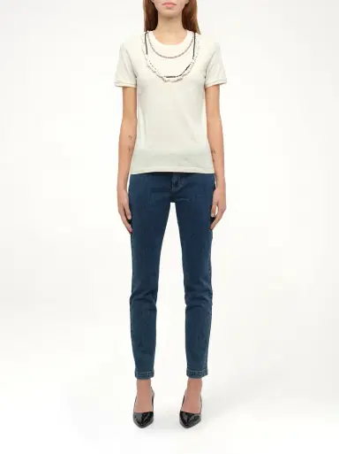 Loewe Loewe x Paula T-shirt Necklaces in Calico White | Thumbnail 4 Loewe Loewe x Paula T-shirt Necklaces in Calico White | Thumbnail 4