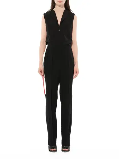 Givenchy Crepe Satin Fit Pants | Thumbnail 4 Givenchy Crepe Satin Fit Pants | Thumbnail 4