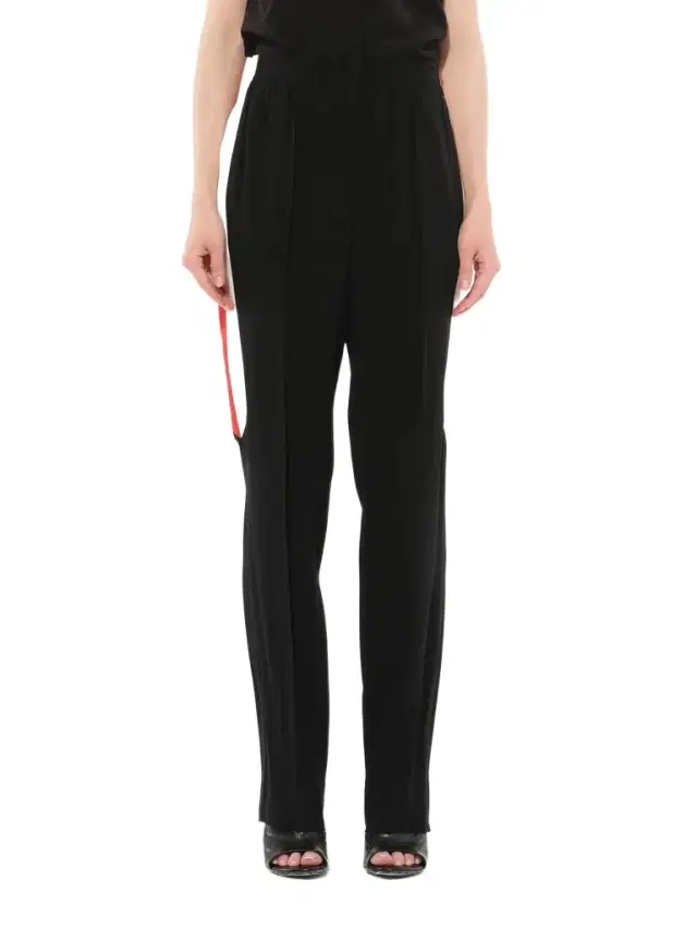 Crepe Satin Fit Pants Crepe Satin Fit Pants