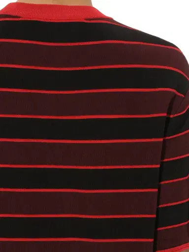 Givenchy Striped Sweater in Burgundy/black Burgundy | Thumbnail 2 Givenchy Striped Sweater in Burgundy/black Burgundy | Thumbnail 2
