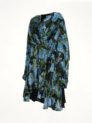 Balenciaga Wrap Baby Doll Dress | Thumbnail 3 Balenciaga Wrap Baby Doll Dress | Thumbnail 3