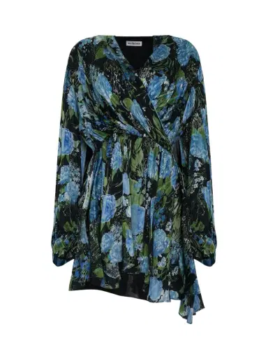 Balenciaga Wrap Baby Doll Dress | Thumbnail 1 Balenciaga Wrap Baby Doll Dress | Thumbnail 1