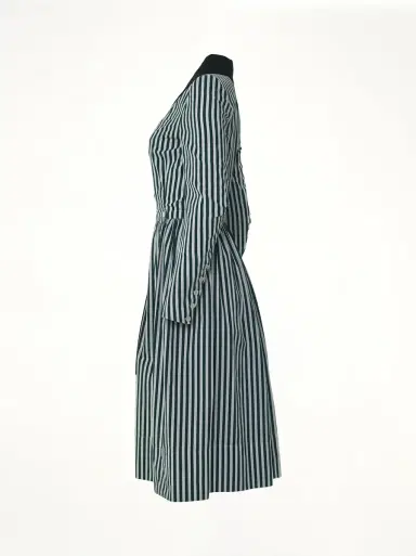 Maison Margiela Long Stripe Shirt Dress | Thumbnail 2 Maison Margiela Long Stripe Shirt Dress | Thumbnail 2