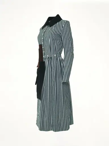 Maison Margiela Long Stripe Shirt Dress | Thumbnail 3 Maison Margiela Long Stripe Shirt Dress | Thumbnail 3