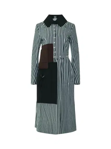 Maison Margiela Long Stripe Shirt Dress | Thumbnail 1 Maison Margiela Long Stripe Shirt Dress | Thumbnail 1