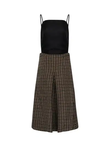 Maison Margiela Check Wool Dress | Thumbnail 1 Maison Margiela Check Wool Dress | Thumbnail 1