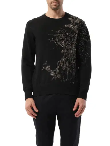 Alexander McQueen Emb Sweatshirt | Thumbnail 1 Alexander McQueen Emb Sweatshirt | Thumbnail 1
