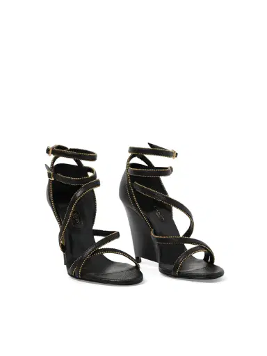 Lanvin Wedge Sandal | Thumbnail 3 Lanvin Wedge Sandal | Thumbnail 3