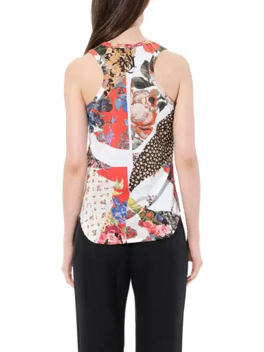 Alexander McQueen Maglietta Skull T-shirt in Multicolour | Thumbnail 6 Alexander McQueen Maglietta Skull T-shirt in Multicolour | Thumbnail 6