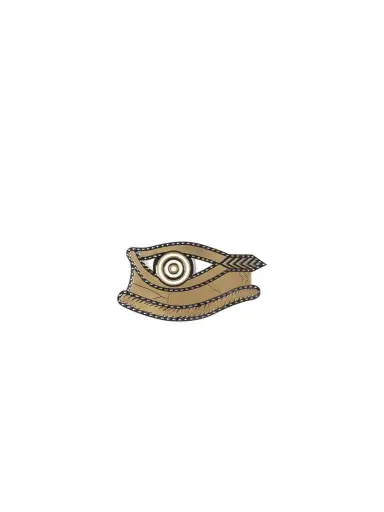 Givenchy Egyptian Eye Medium Brooch | Thumbnail 1 Givenchy Egyptian Eye Medium Brooch | Thumbnail 1