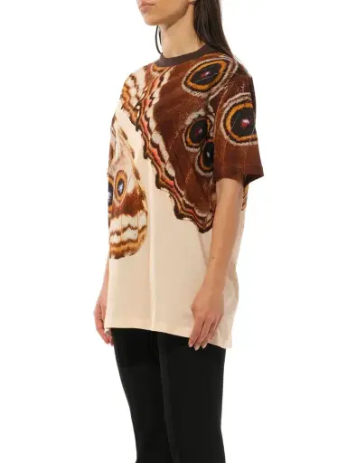 Givenchy Podium T-shirt Wth Butterfly Print Multicolor | Thumbnail 5 Givenchy Podium T-shirt Wth Butterfly Print Multicolor | Thumbnail 5