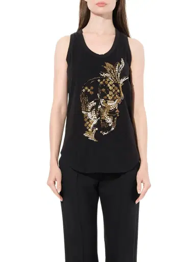 Alexander McQueen Sleeveless Top | Thumbnail 1 Alexander McQueen Sleeveless Top | Thumbnail 1