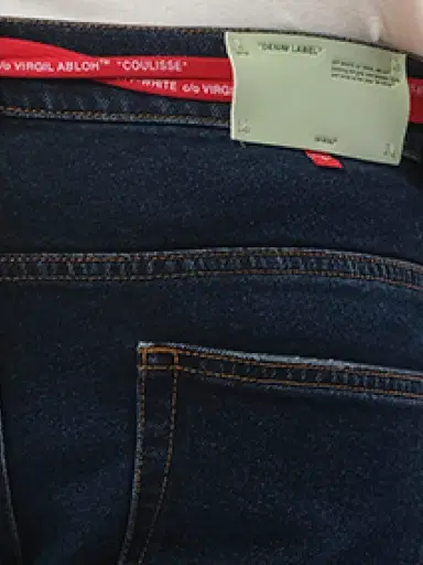 Off-White Skinny Jeans in Bleach Blue | Thumbnail 2 Off-White Skinny Jeans in Bleach Blue | Thumbnail 2