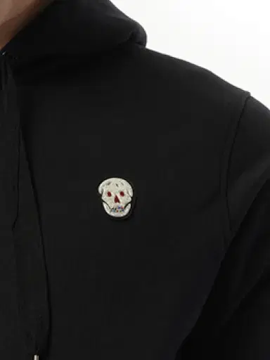 Alexander McQueen Zip Long Hoodie | Thumbnail 2 Alexander McQueen Zip Long Hoodie | Thumbnail 2