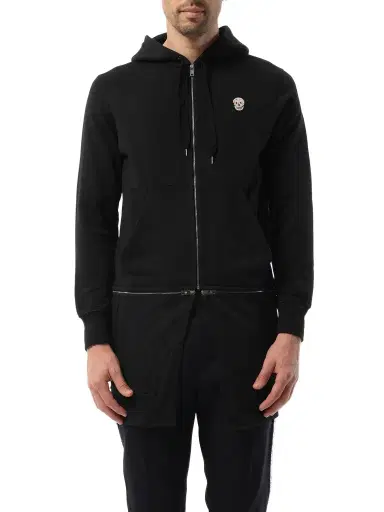 Alexander McQueen Zip Long Hoodie | Thumbnail 1 Alexander McQueen Zip Long Hoodie | Thumbnail 1