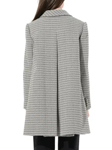 Alexander McQueen Cappotto Coat in Grey/black Grey | Thumbnail 6 Alexander McQueen Cappotto Coat in Grey/black Grey | Thumbnail 6