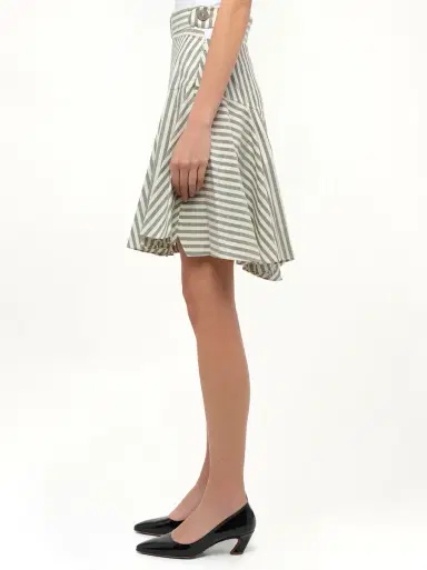 Loewe Stripe Skater Skirt | Thumbnail 5 Loewe Stripe Skater Skirt | Thumbnail 5