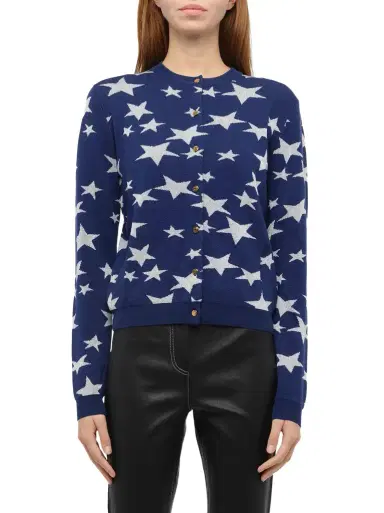 Loewe Lurex Stars Cardigan | Thumbnail 1 Loewe Lurex Stars Cardigan | Thumbnail 1