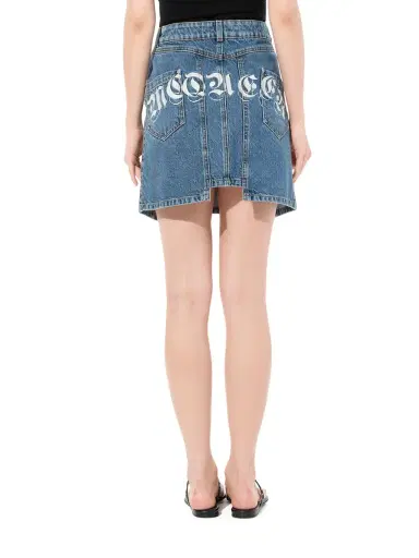 Alexander McQueen Mini Denim Skirt | Thumbnail 6 Alexander McQueen Mini Denim Skirt | Thumbnail 6