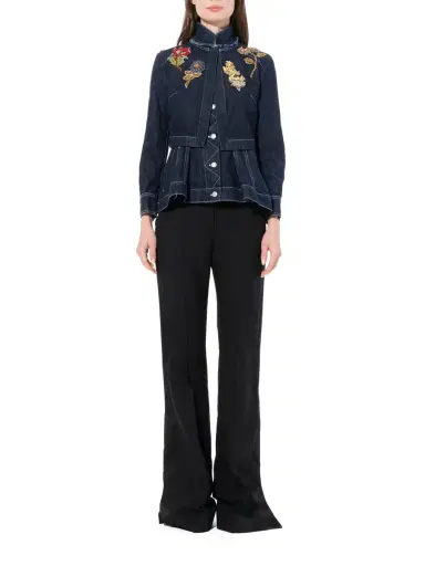 Alexander McQueen Raw Denim Jacket | Thumbnail 4 Alexander McQueen Raw Denim Jacket | Thumbnail 4