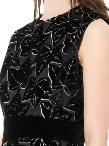 Alexander McQueen Dress in Black/beige | Thumbnail 2 Alexander McQueen Dress in Black/beige | Thumbnail 2
