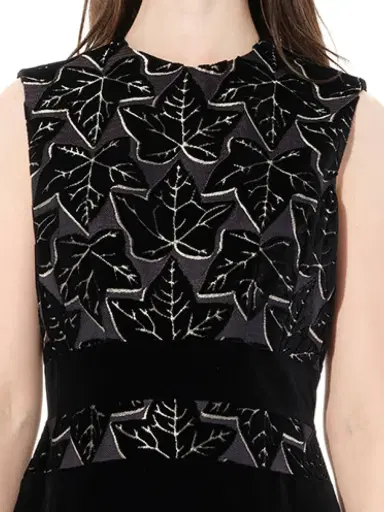 Alexander McQueen Dress in Black/beige | Thumbnail 3 Alexander McQueen Dress in Black/beige | Thumbnail 3