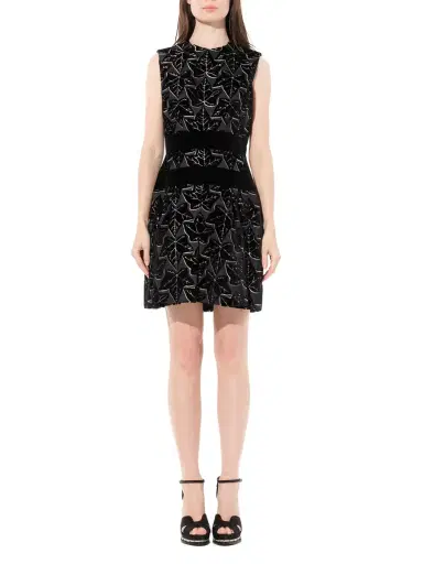 Alexander McQueen Dress in Black/beige | Thumbnail 4 Alexander McQueen Dress in Black/beige | Thumbnail 4