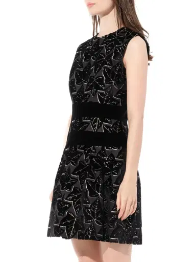 Alexander McQueen Dress in Black/beige | Thumbnail 5 Alexander McQueen Dress in Black/beige | Thumbnail 5