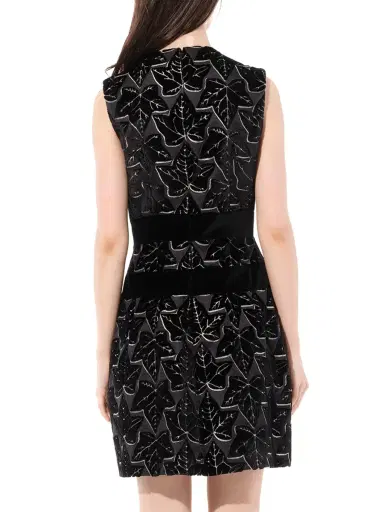 Alexander McQueen Dress in Black/beige | Thumbnail 6 Alexander McQueen Dress in Black/beige | Thumbnail 6