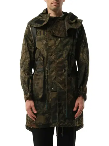 Givenchy Podium Dollar Coat in | Thumbnail 1 Givenchy Podium Dollar Coat in | Thumbnail 1