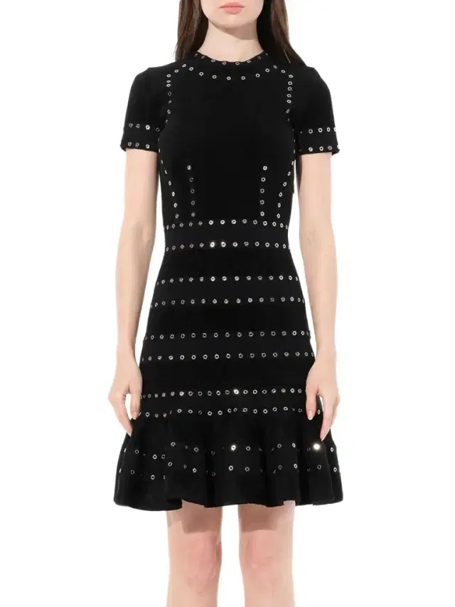 Eyelet Mini Dress Eyelet Mini Dress