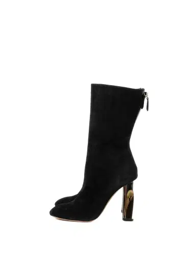 Alexander McQueen Suede Boots | Thumbnail 1 Alexander McQueen Suede Boots | Thumbnail 1