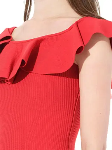 Alexander McQueen Stretch Mini Dress | Thumbnail 3 Alexander McQueen Stretch Mini Dress | Thumbnail 3