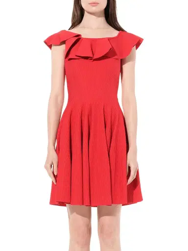 Alexander McQueen Stretch Mini Dress | Thumbnail 1 Alexander McQueen Stretch Mini Dress | Thumbnail 1