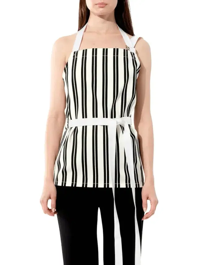 Chilien Top in Black/white Black Chilien Top in Black/white Black