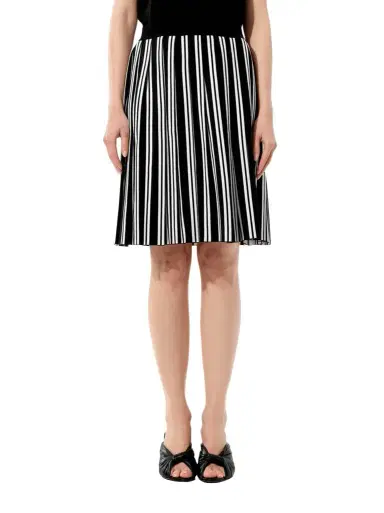 Balenciaga Graph Skirt in Black/white | Thumbnail 1 Balenciaga Graph Skirt in Black/white | Thumbnail 1