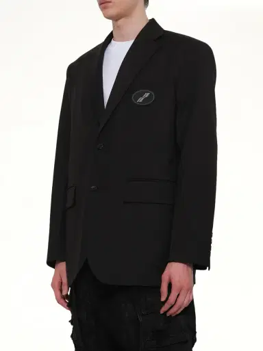 We11Done Oversized Suit Logo Blazer | Thumbnail 2 We11Done Oversized Suit Logo Blazer | Thumbnail 2