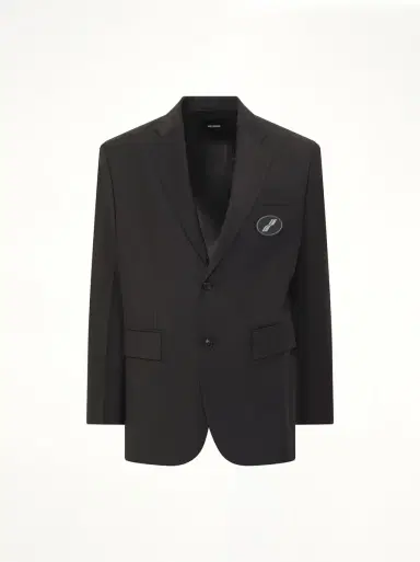 We11Done Oversized Suit Logo Blazer | Thumbnail 3 We11Done Oversized Suit Logo Blazer | Thumbnail 3