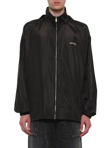 We11Done Logo Windbreaker Jacket | Thumbnail 1 We11Done Logo Windbreaker Jacket | Thumbnail 1