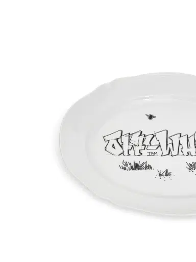 Off-White Off-white x Ginori Oval Tray White | Thumbnail 2 Off-White Off-white x Ginori Oval Tray White | Thumbnail 2