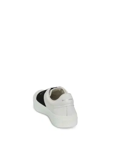 Givenchy City Court Elastic Band Sneaker in White/black | Thumbnail 2 Givenchy City Court Elastic Band Sneaker in White/black | Thumbnail 2