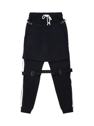 FACETASM Bondage Sweatpants Contrasting Stripe | Thumbnail 1 FACETASM Bondage Sweatpants Contrasting Stripe | Thumbnail 1