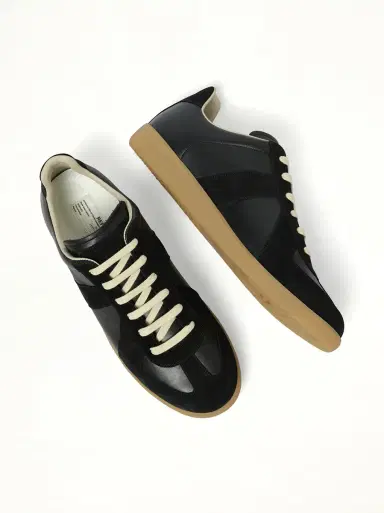 Maison Margiela Replica Leather Sneaker | Thumbnail 4 Maison Margiela Replica Leather Sneaker | Thumbnail 4