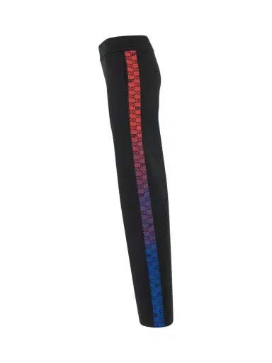 Off-White Monogram Logo Band Track Pant in Black/red Black | Thumbnail 2 Off-White Monogram Logo Band Track Pant in Black/red Black | Thumbnail 2