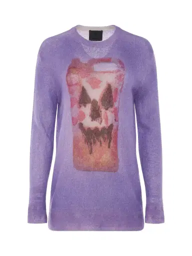 Givenchy Mixmat Crew Neck Print Sweater | Thumbnail 1 Givenchy Mixmat Crew Neck Print Sweater | Thumbnail 1